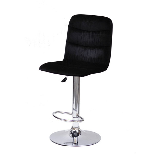Барный стул Onder Mebli Split BAR CH-BASE Черный B-1011 Бархат-1
