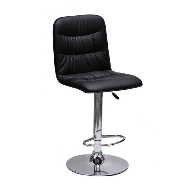 Барный стул Onder Mebli Split BAR CH-BASE Черный Экокожа-0