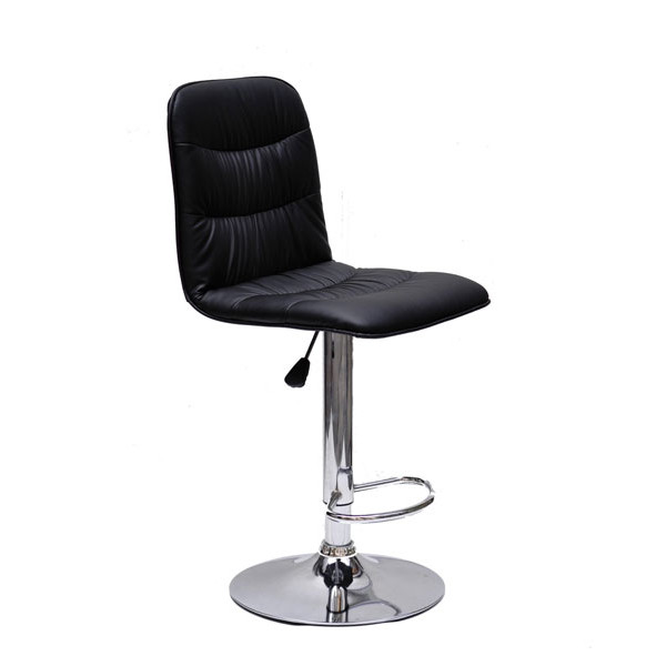 Барный стул Onder Mebli Split BAR CH-BASE Черный Экокожа-1