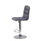 Барний стілець Onder Mebli Split BAR CH-BASE Сірий B-1004 Оксамит-3-thumb