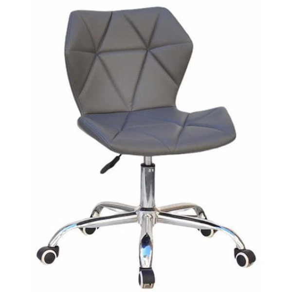 Стул Onder Mebli Greg Office Серый 1001 Экокожа-0