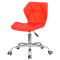 Стул Onder Mebli Greg Office Красный 1007 Экокожа-1-thumb