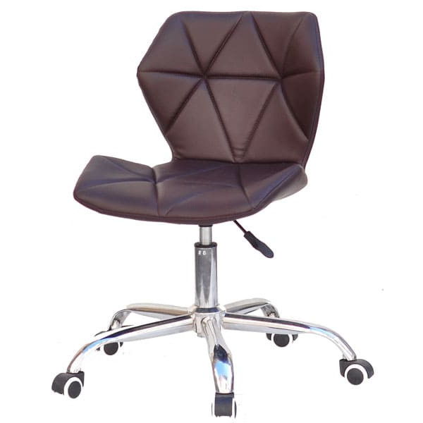 Стілець Onder Mebli Greg Office Темно-коричневий 1015 Екошкіра-1