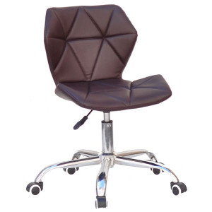 Стілець Onder Mebli Greg Office Темно-коричневий 1015 Екошкіра