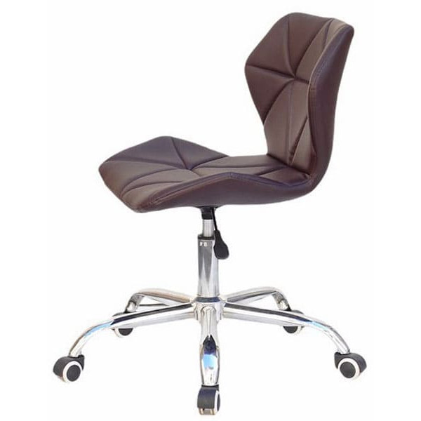Стілець Onder Mebli Greg Office Темно-коричневий 1015 Екошкіра-2