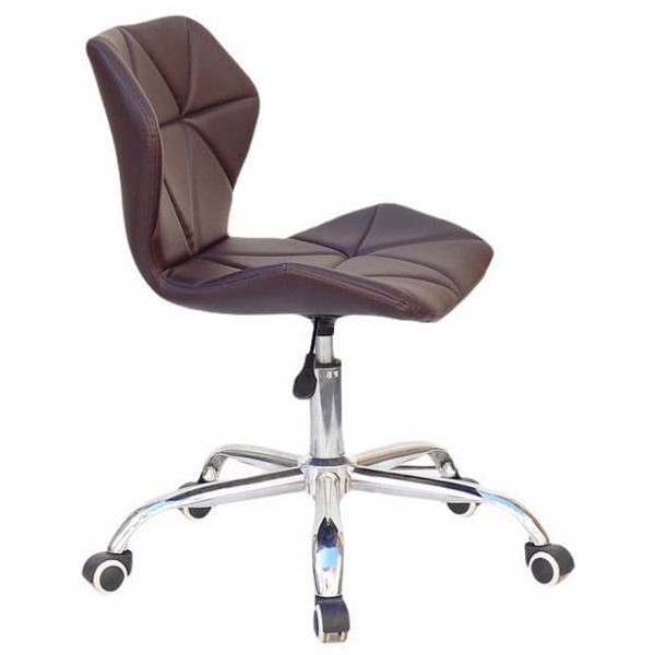 Стілець Onder Mebli Greg Office Темно-коричневий 1015 Екошкіра-3
