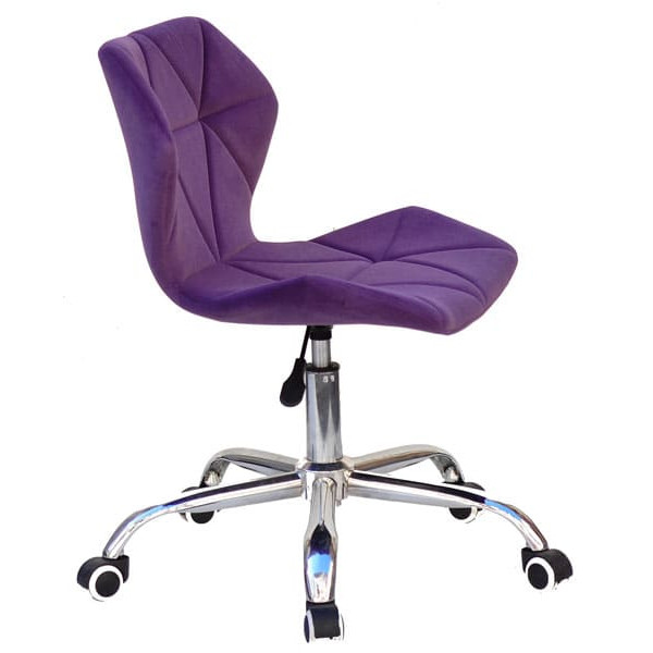 Стул Onder Mebli Greg Office Пурпур B-1013 Бархат-3