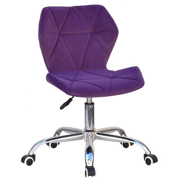 Стул Onder Mebli Greg Office Пурпур B-1013 Бархат-0