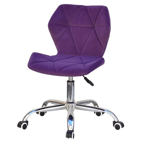 Стул Onder Mebli Greg Office Пурпур B-1013 Бархат-1