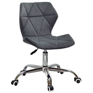 Стілець Onder Mebli Greg Office Сірий B-1004 Оксамит