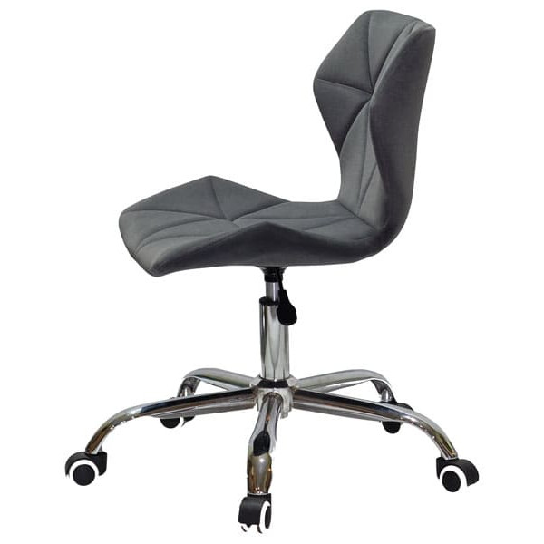 Стілець Onder Mebli Greg Office Сірий B-1004 Оксамит-3