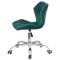 Стул Onder Mebli Greg Office Зеленый B-1003 Бархат-3-thumb