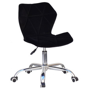 Стілець Onder Mebli Greg Office Чорний B-1011 Оксамит