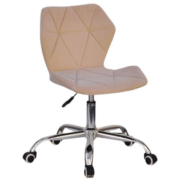 Стілець Onder Mebli Greg Office Бежевий B-1005 Оксамит-0