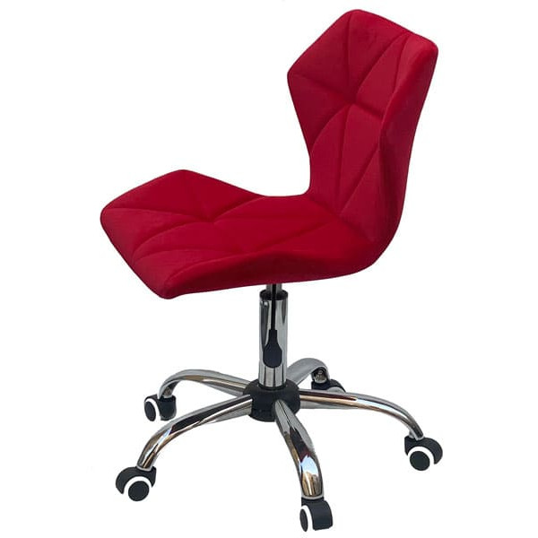 Стілець Onder Mebli Greg Office Червоний B-1016 Оксамит-3