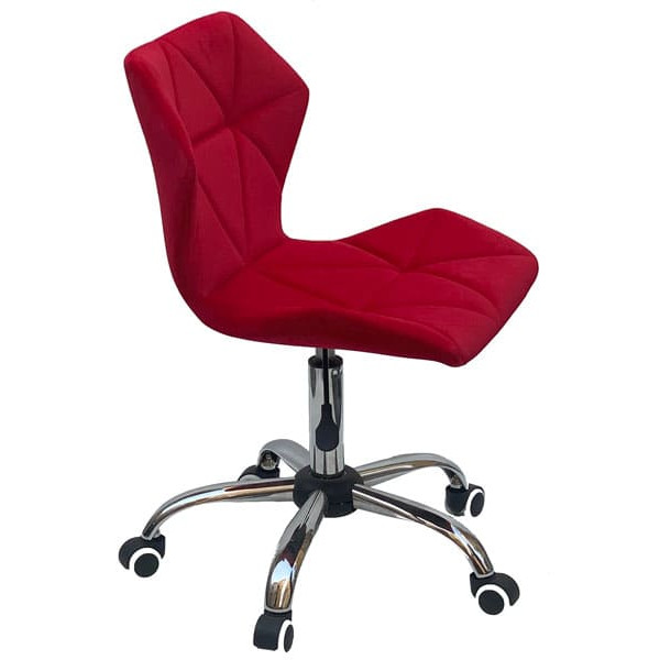 Стілець Onder Mebli Greg Office Червоний B-1016 Оксамит-2