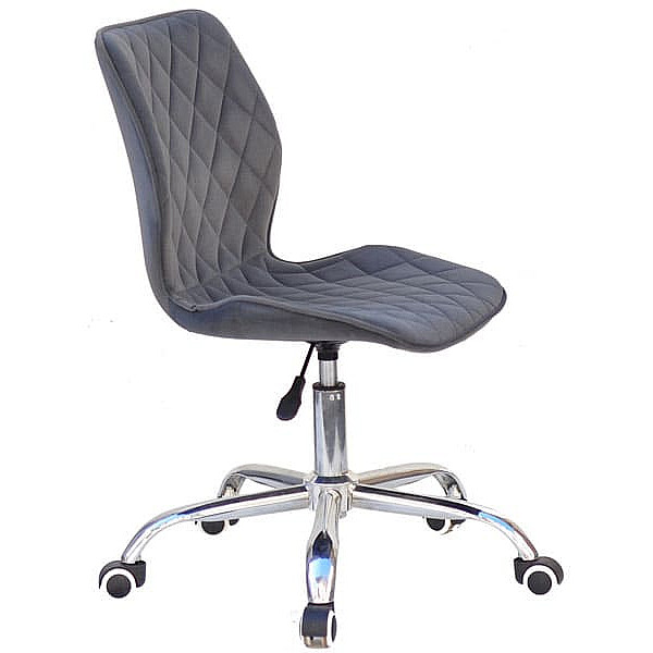 Стілець Onder Mebli Nolan Office Сірий B-1004 Оксамит-3