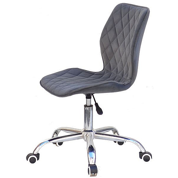 Стілець Onder Mebli Nolan Office Сірий B-1004 Оксамит-2