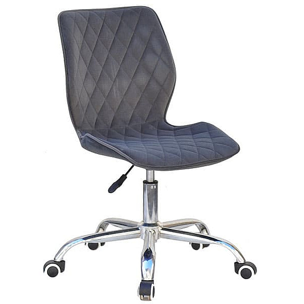 Стілець Onder Mebli Nolan Office Сірий B-1004 Оксамит-0