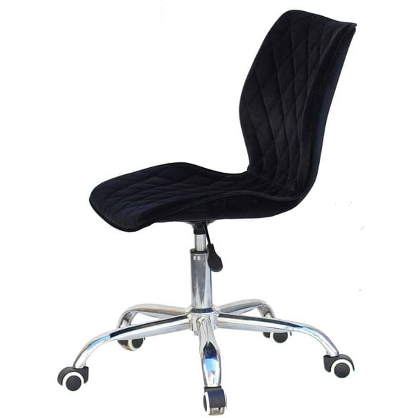 Стул Onder Mebli Nolan Office Черный B-1011 Бархат-2