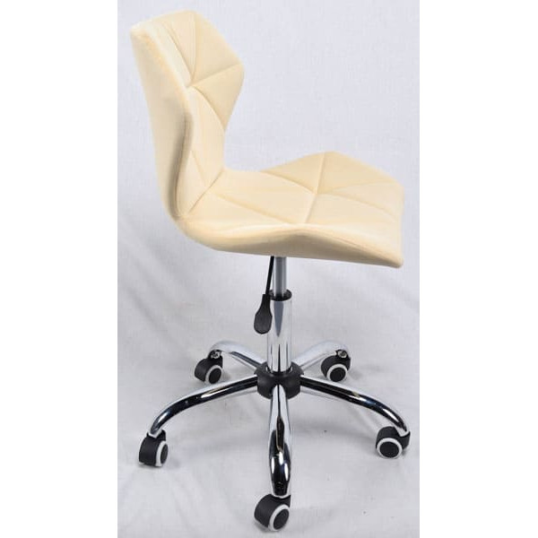 Стул Onder Mebli Greg Office Молочный B-1020 Бархат-2