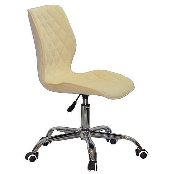 Стул Onder Mebli Nolan Office Молочный B-1020 Бархат-2