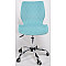 Стілець Onder Mebli Nolan Office Блакитний B-1019 Оксамит-2-thumb