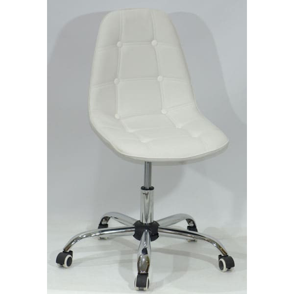 Стул Onder Mebli Alex Office Белый Экокожа-0