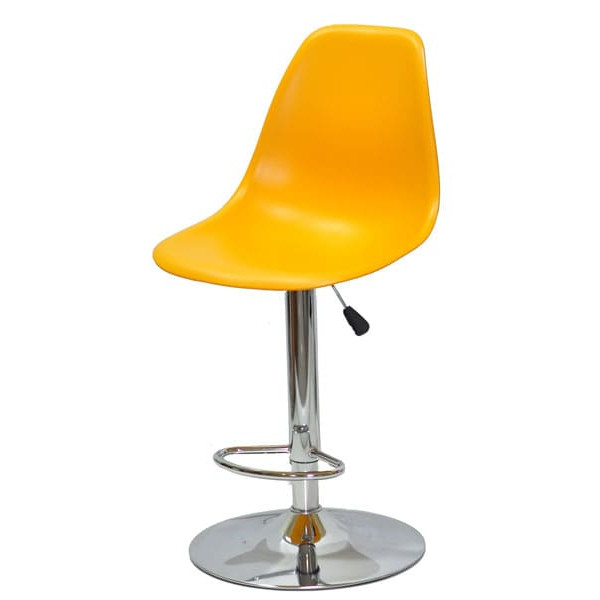 Барный стул Onder Mebli Nik BAR CH - BASE Желтый 18 Пластик-1