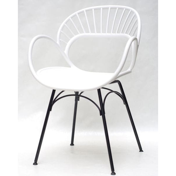 Стул кресло Onder Mebli Flori Белый 07-1