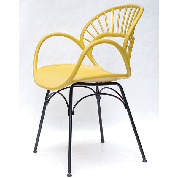 Стул кресло Onder Mebli Flori Желтый 11-3