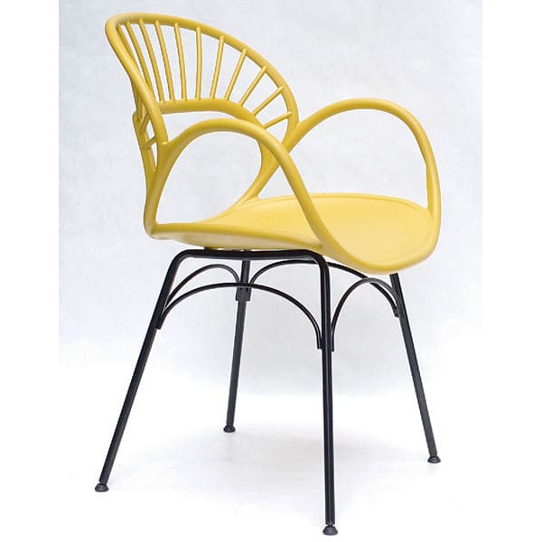 Стул кресло Onder Mebli Flori Желтый 11-0