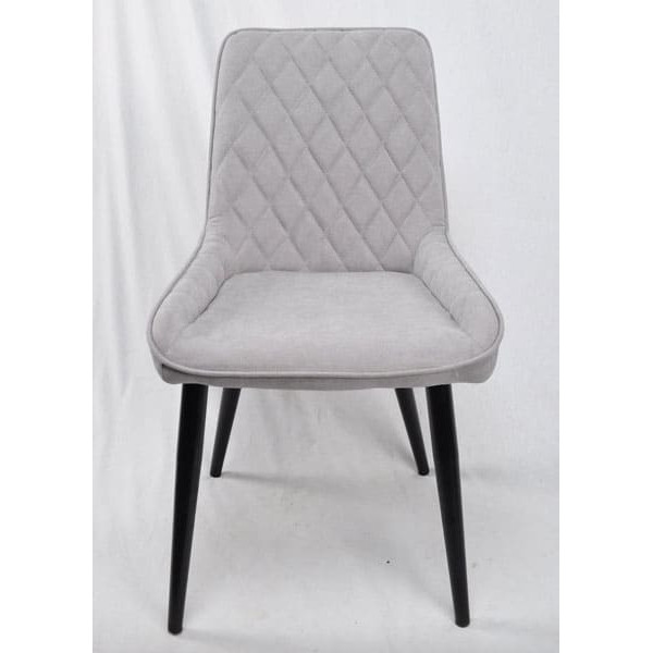 Стілець крісло Onder Mebli Stan Світло-сірий SH-3 Шеніл-1