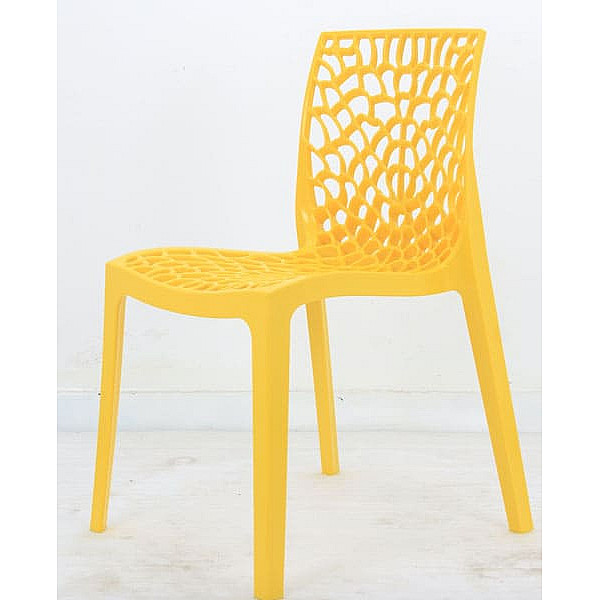 Стілець Onder Mebli Crystal Жовтий 12 Стілець Onder Mebli Crystal Жовтий 12-0