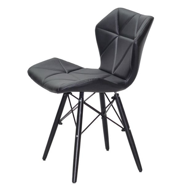 Стул Onder Mebli Greg BK Черный Экокожа-3