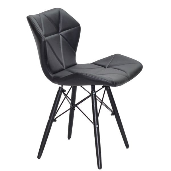 Стул Onder Mebli Greg BK Черный Экокожа-2