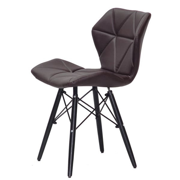Стул Onder Mebli Greg BK Коричневый 1015 Экокожа-3