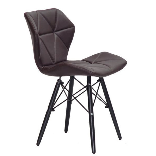 Стул Onder Mebli Greg BK Коричневый 1015 Экокожа-2