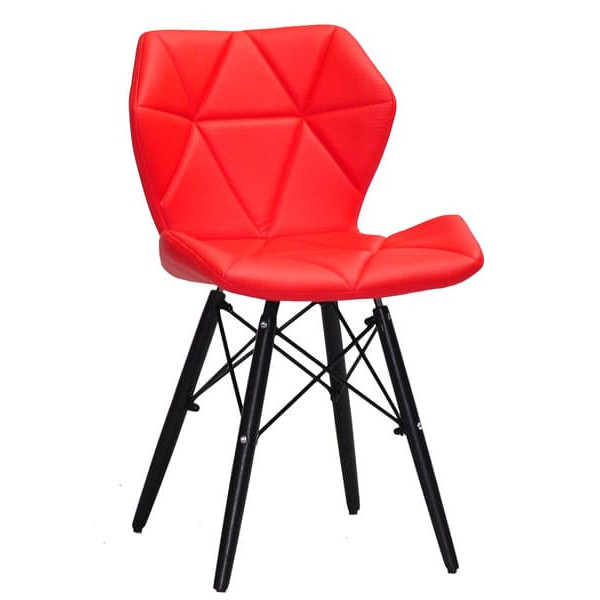 Стілець Onder Mebli Greg BK Червоний 1007-0