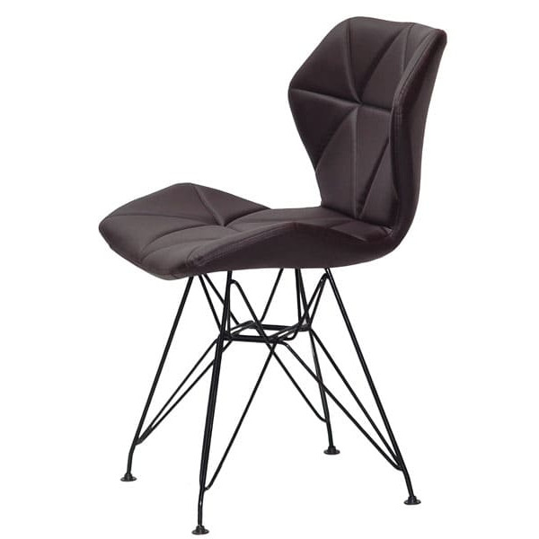 Стілець Onder Mebli Greg BK-ML Коричневий 1015 Екошкіра-3