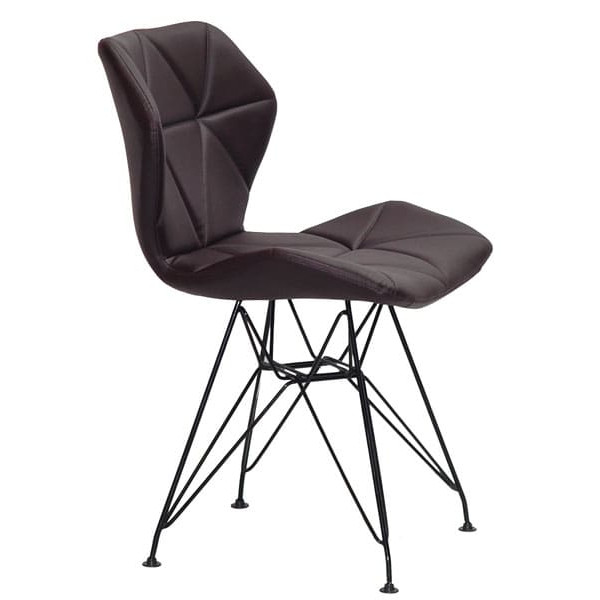 Стілець Onder Mebli Greg BK-ML Коричневий 1015 Екошкіра-2