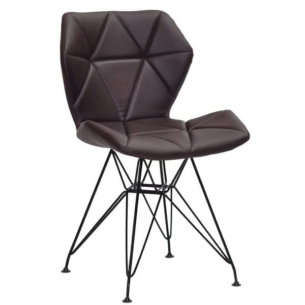 Стілець Onder Mebli Greg BK-ML Коричневий 1015 Екошкіра-0