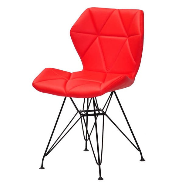 Стул Onder Mebli Greg BK-ML Красный 1007 Экокожа-1