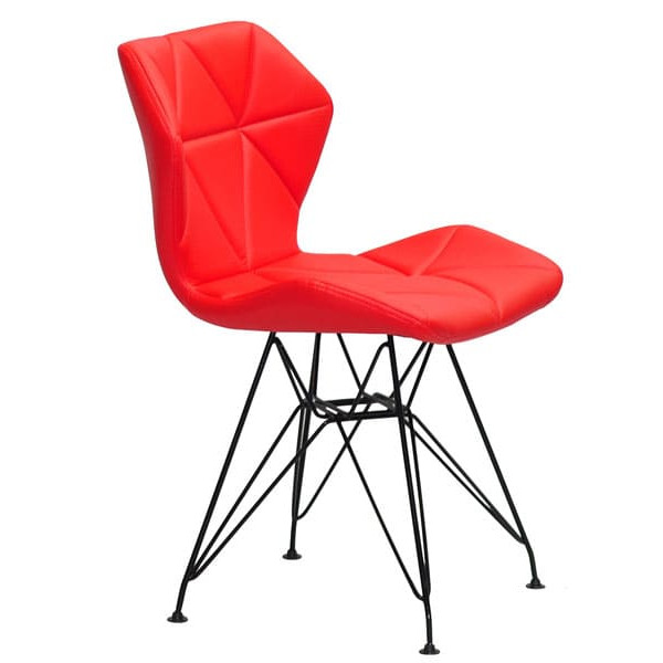 Стул Onder Mebli Greg BK-ML Красный 1007 Экокожа-2
