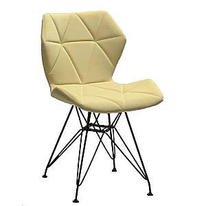 Стул Onder Mebli Greg BK-ML Молочный B-1020 Бархат