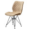 Стул Onder Mebli Nolan BK-ML Бежевый B-1005 Бархат-1-thumb