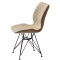 Стул Onder Mebli Nolan BK-ML Бежевый B-1005 Бархат-3-thumb