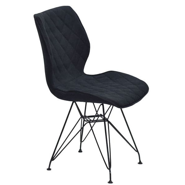 Стул Onder Mebli Nolan BK-ML Серый SH-2 Шенилл-3