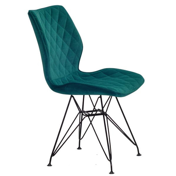 Стул Onder Mebli Nolan BK-ML Зеленый B-1003 Бархат-2