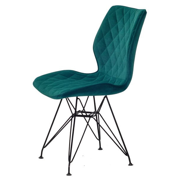 Стул Onder Mebli Nolan BK-ML Зеленый B-1003 Бархат-3